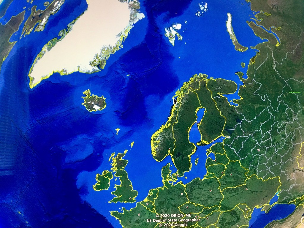 Svalbard East of Greenland